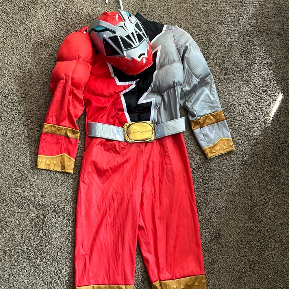 Red Power Ranger Halloween costume